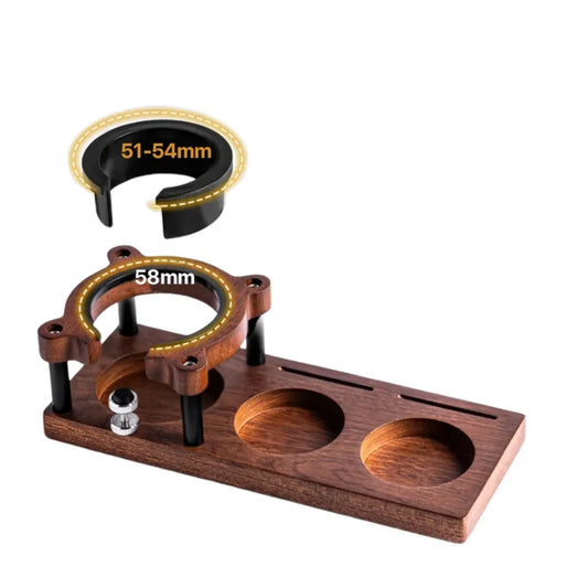 Station de bourrage espresso en bois XL