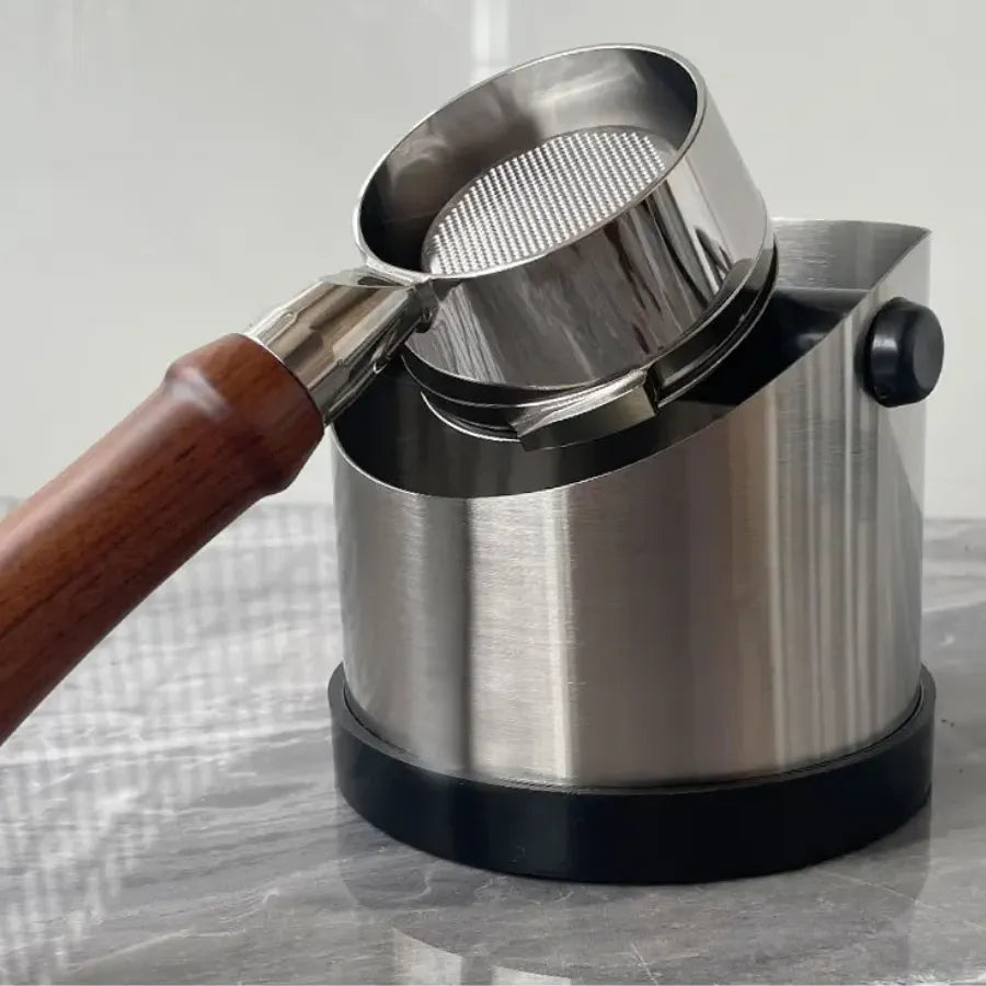 Boîte à marc de café en acier inoxydable