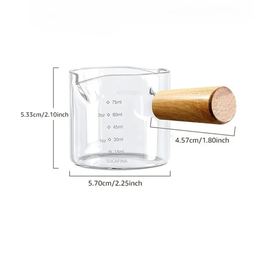 Tasse à Expresso en Verre Borosilicate