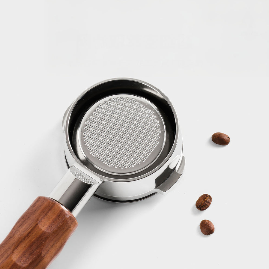 Porte-filtre espresso 54 mm Sage/Breville – Manche bois Dragon Ridge – Bottomless ou Double becs