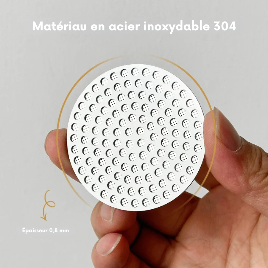 Puck Screen – Filtre de Précision en Acier Inoxydable pour Espresso 51 / 53 / 58.5 mm