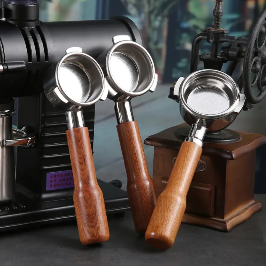 Bwood - Porte-filtre double bec 54mm - Compatible Breville/Sage