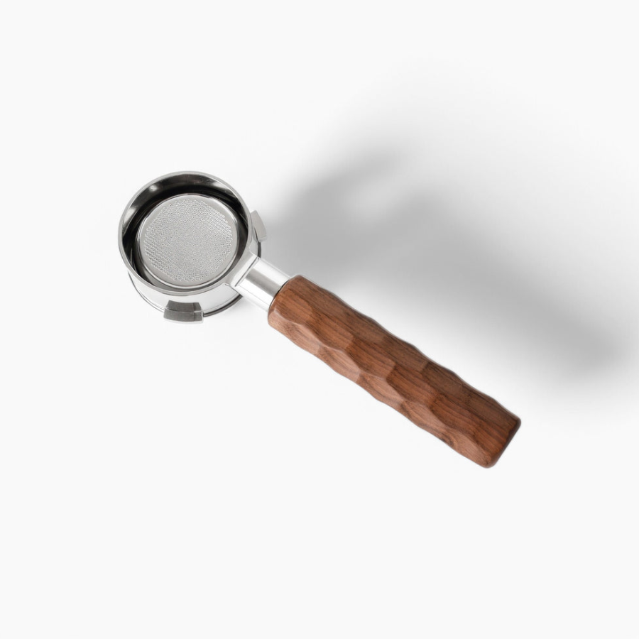 Porte-filtre espresso 54 mm Sage/Breville – Manche bois Dragon Ridge – Bottomless ou Double becs