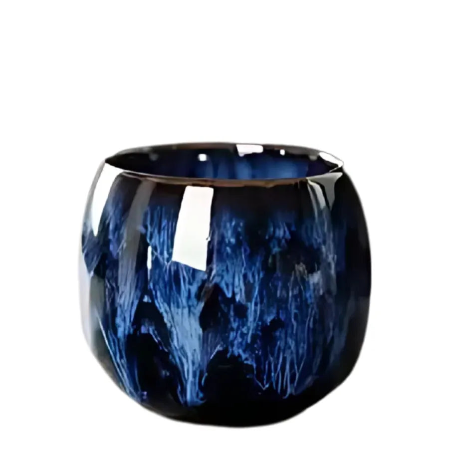 Tasse à Café Japonaise en Céramique - Dark blue