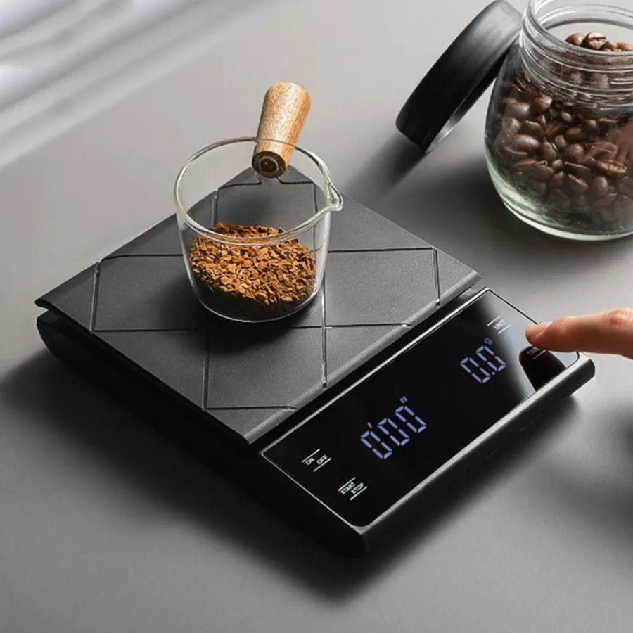 Balance de Précision pour Café – Minuterie et Écran LCD