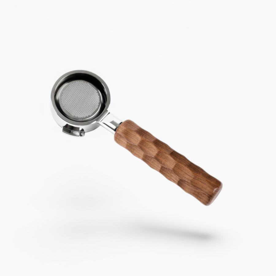 Porte-filtre espresso 54 mm Sage/Breville – Manche bois Dragon Ridge – Bottomless ou Double becs