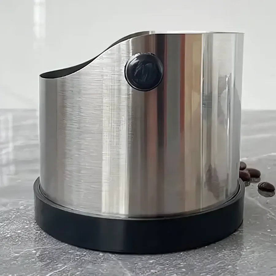 Boîte à marc de café en acier inoxydable