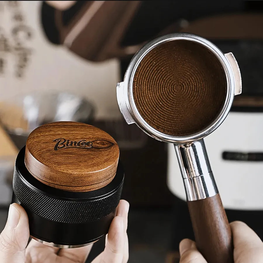 Tamper calibré à ressors intégré