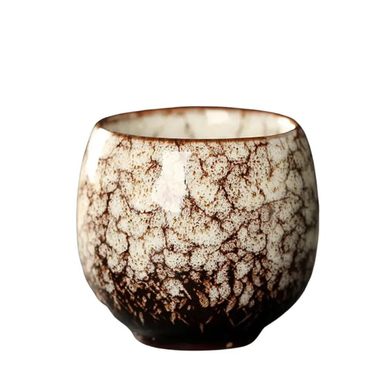 Tasse à Café Japonaise en Céramique - Beige