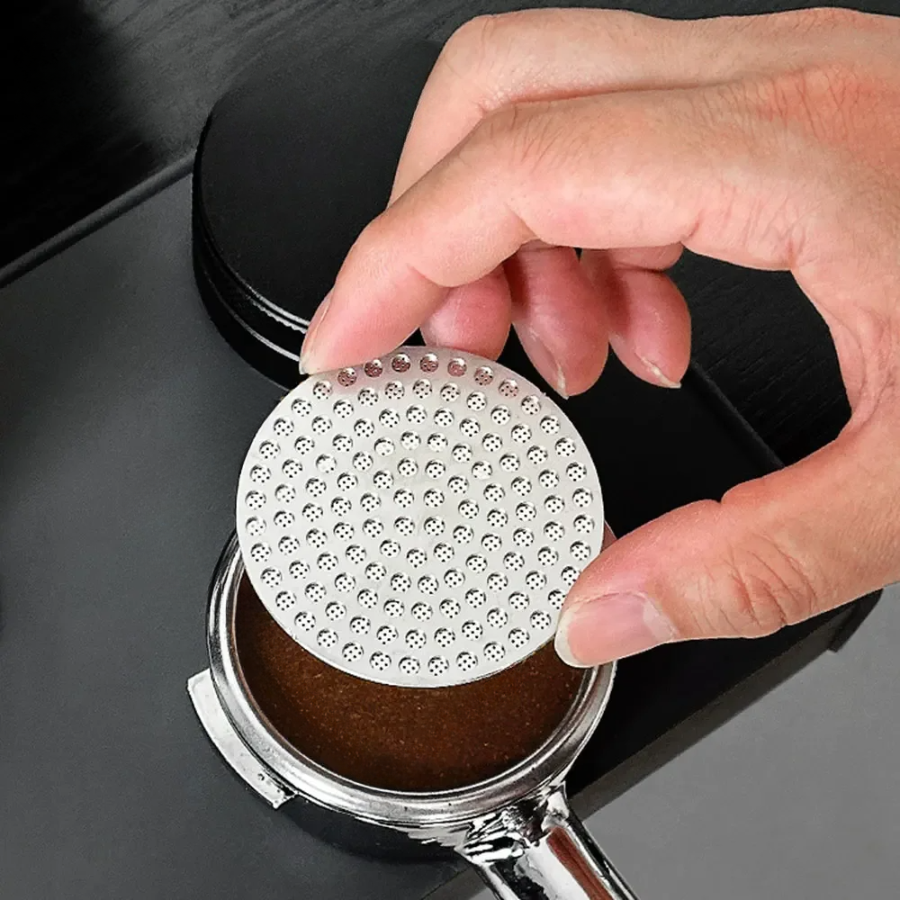 Puck Screen – Filtre de Précision en Acier Inoxydable pour Espresso 51 / 53 / 58.5 mm