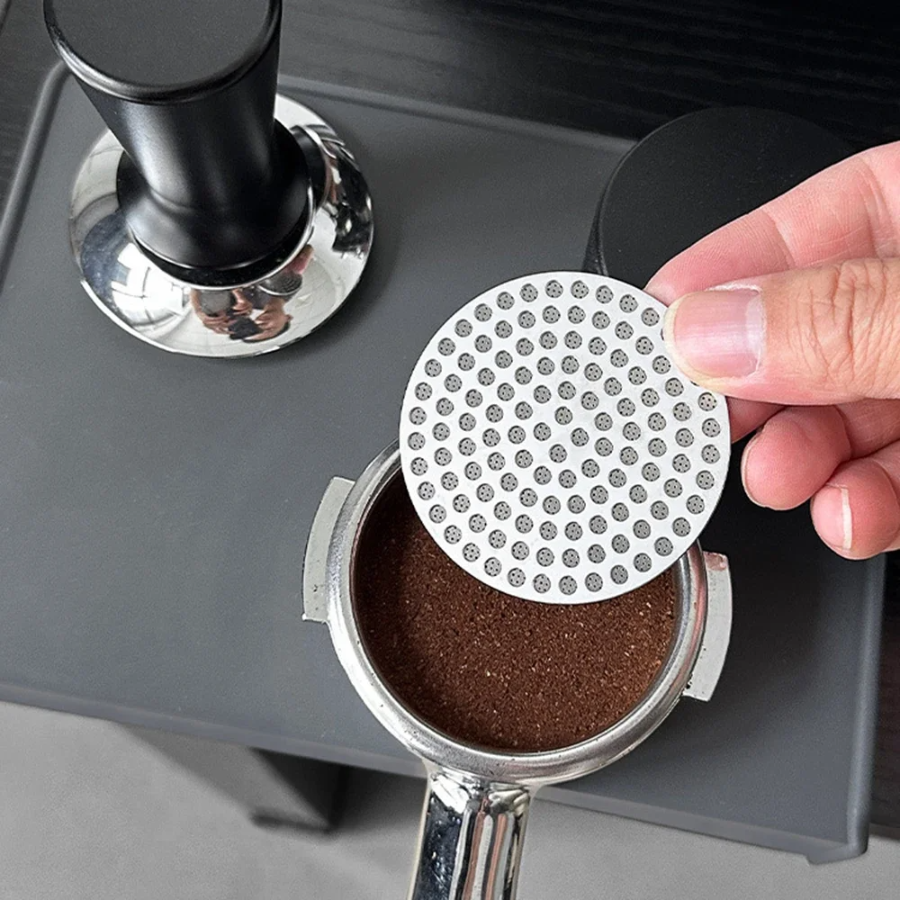 Puck Screen – Filtre de Précision en Acier Inoxydable pour Espresso 51 / 53 / 58.5 mm